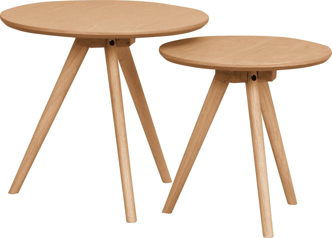 Yumi settbord - Settbord i eik, høyde 45cm, naturfarge. - Produktbilde