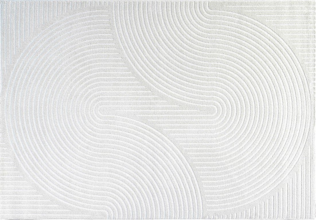 $Bilde av Tino teppe (240x340 cm, hvit)