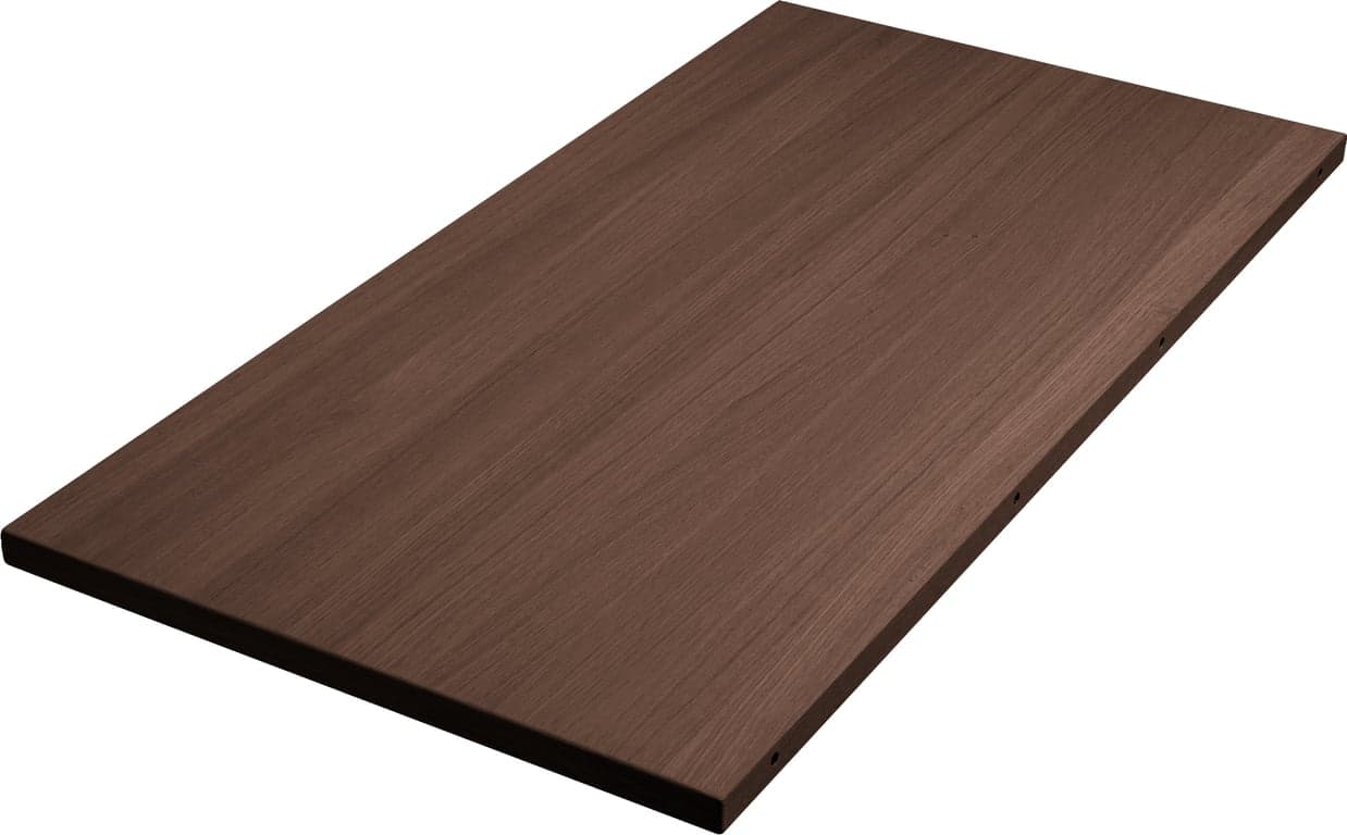 52 x 100 cm, mocca, eik, lakk, 3 stk
