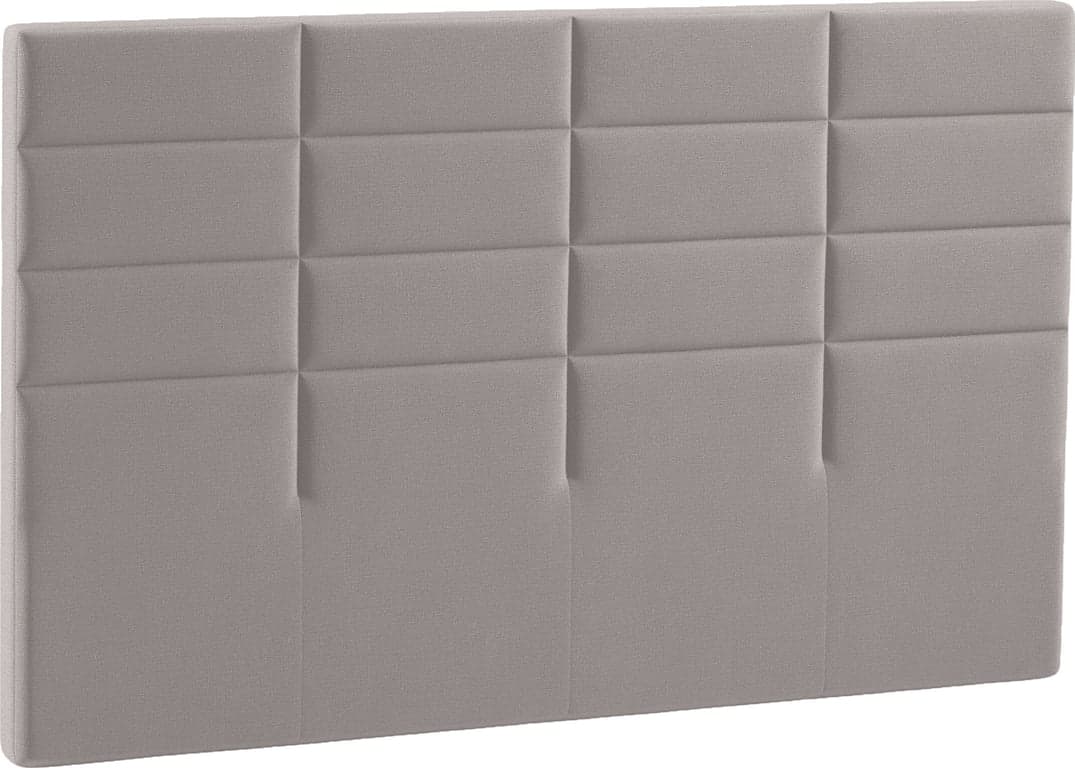 Svane® Paris sengegavl - B 180 cm H 115 cm. Stoff Moment Ice Grey - Produktbilde