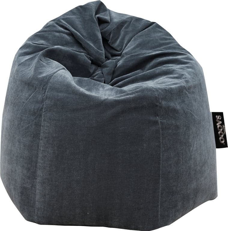Sacco medium pluss velour - grey - Produktbilde