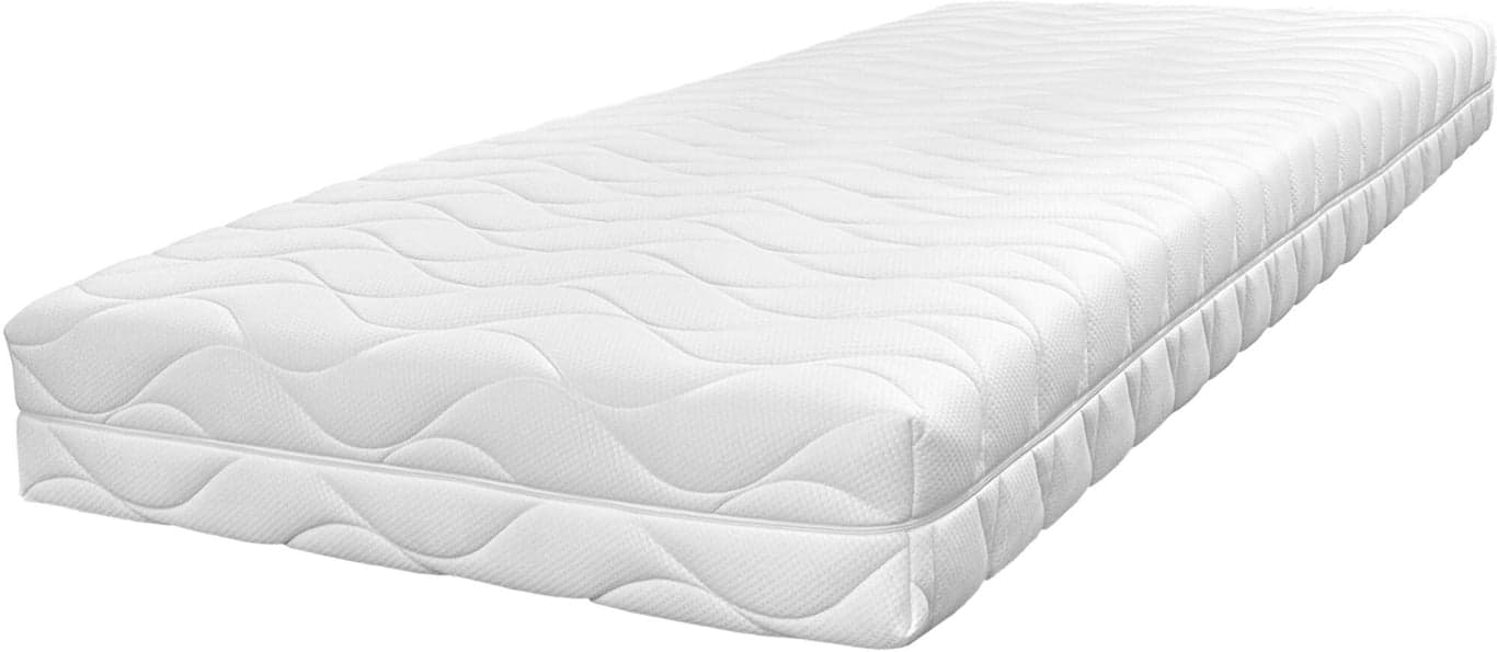 Odel® Pluss vendbar madrass - Hvit stretchmateriale, 120x200, medium liggekomfort, pocket original 5-soner - Produktbilde
