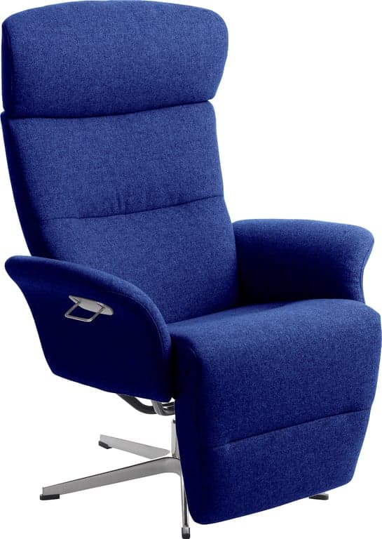 Conform Master recliner  - Svingfot alu stoff Facet Indigo 1326-49  - Produktbilde