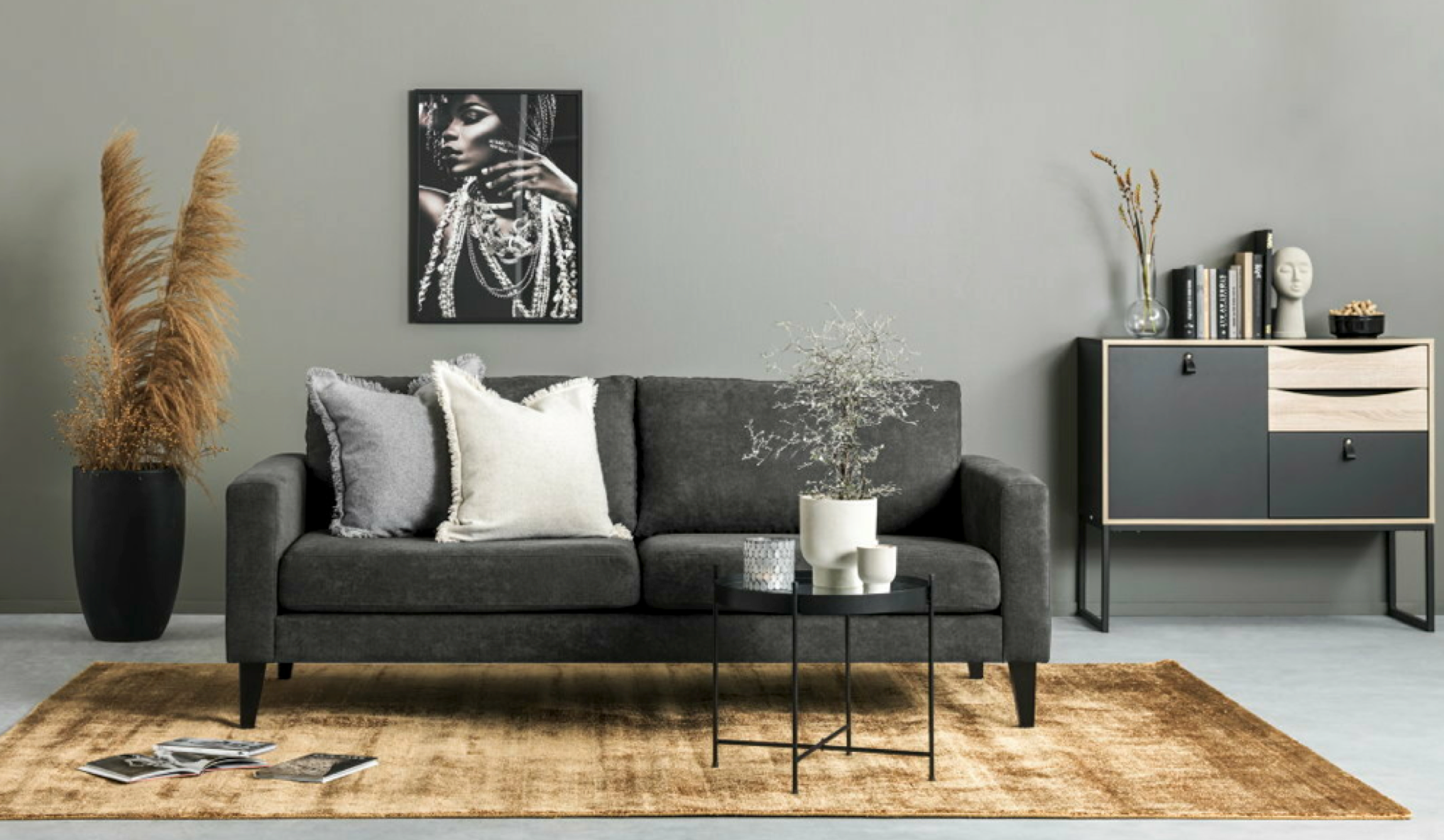 Diana sofa og Nyhavn garderobe fra Fagmøbler