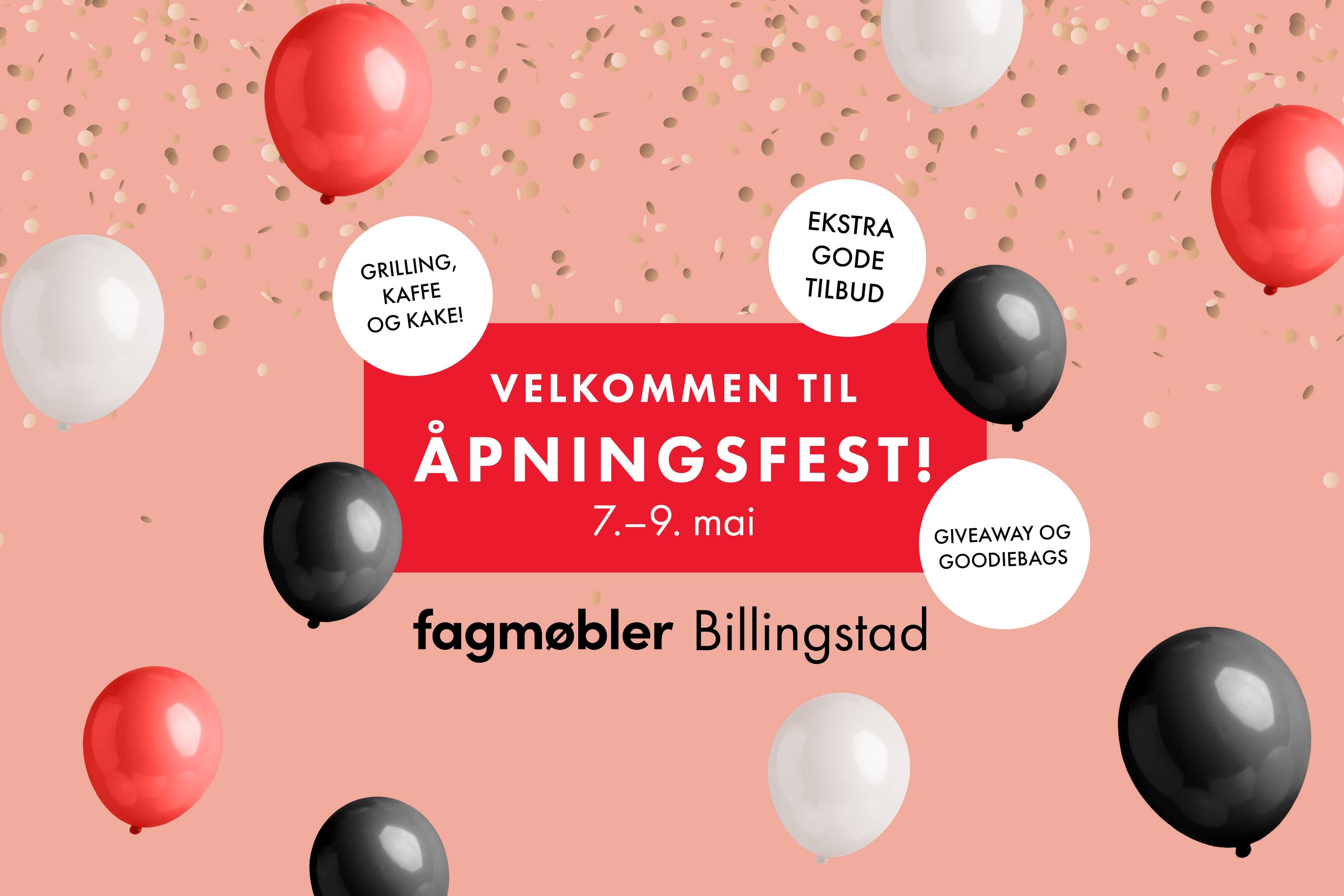Åpningsfest hos Fagmøbler Billingstad