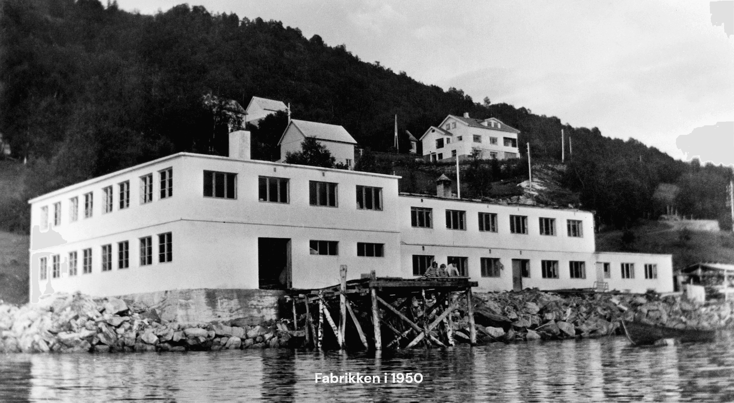 Fabrikken til Hjellegjerde i 1950