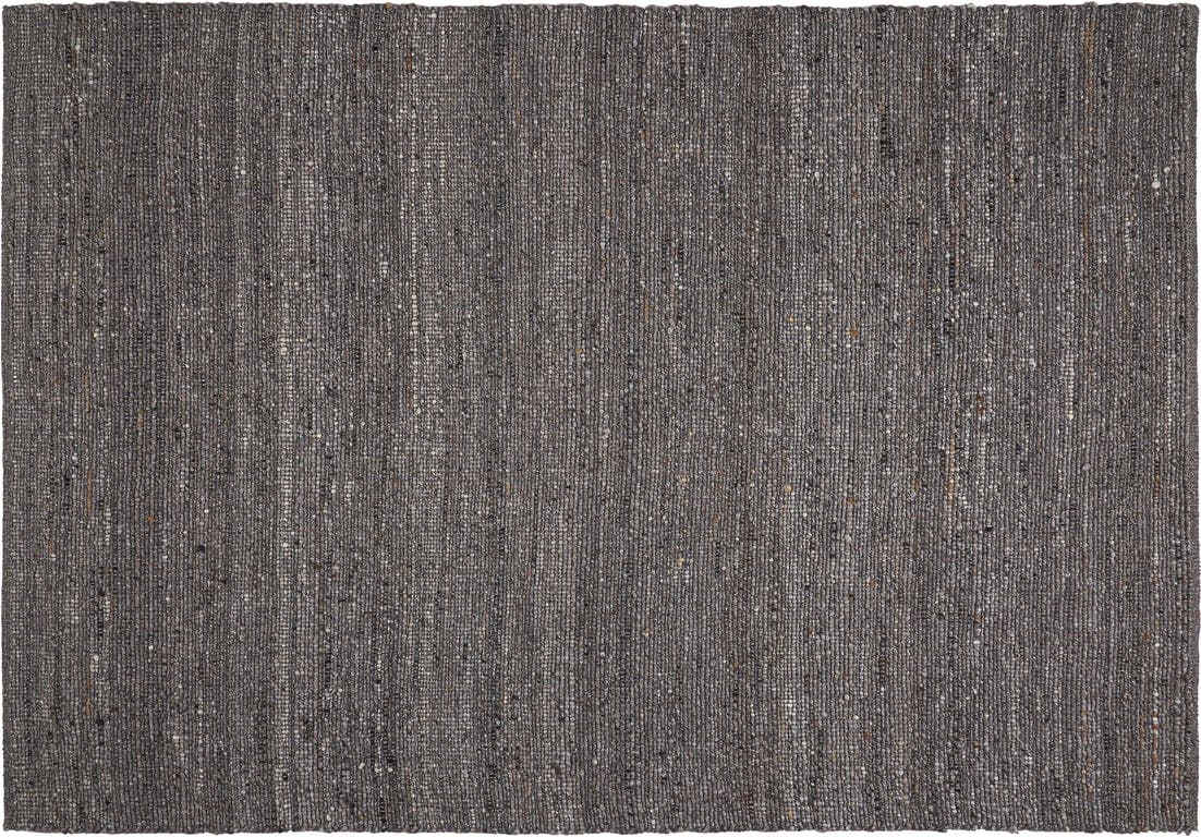 $Bilde av Jasper teppe (160x230 cm, stålgrå)