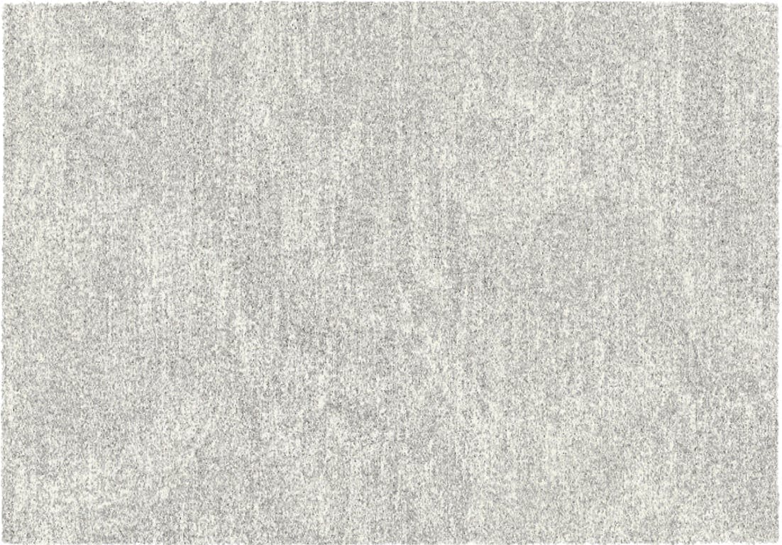 Bilde av Berber teppe (160x230 cm, hvit/sølv)
