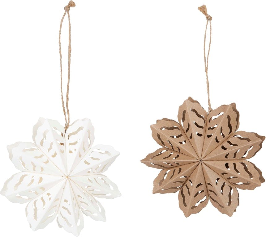 $Bilde av Star snowflake (dekor multi, dia 12 cm papir)