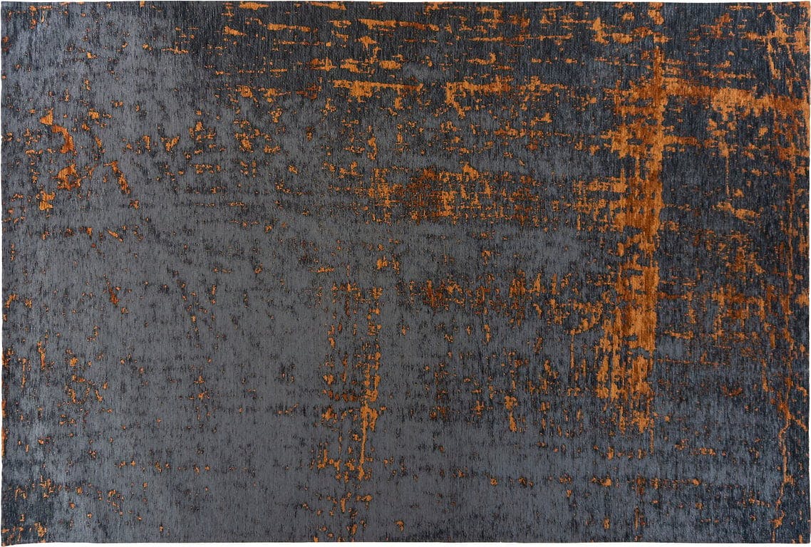$Bilde av Milano teppe (155x230 cm, antrasitt/rust )