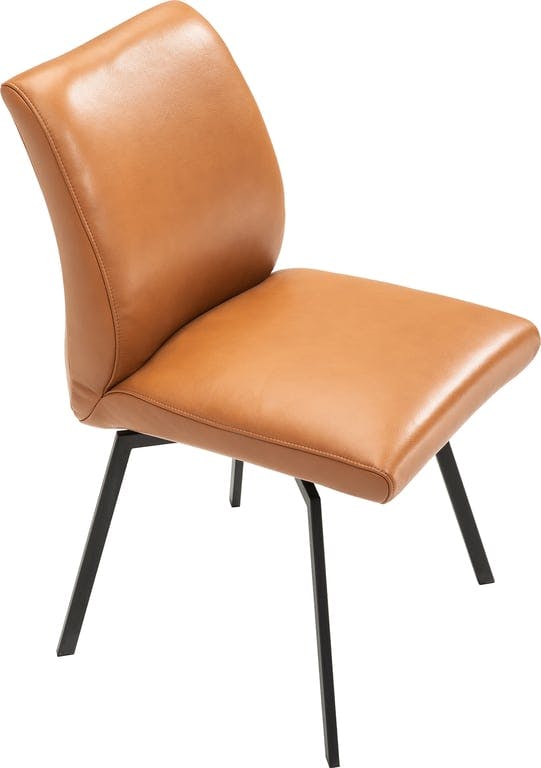 $Bilde av Beta regulerbar stol (hud semianilin 376 light cognac)