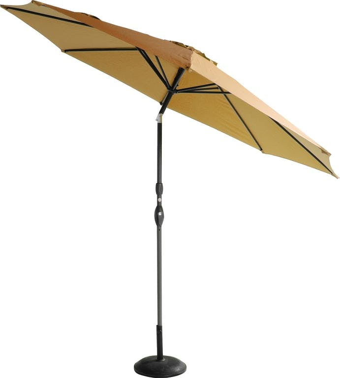 Bilde av Sun Line parasoll 300 cm m/autotilt (Curry Yellow)