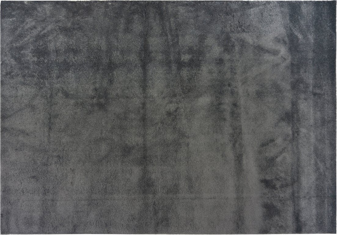 Bilde av Myk teppe (Ø200 cm, mørk grå)