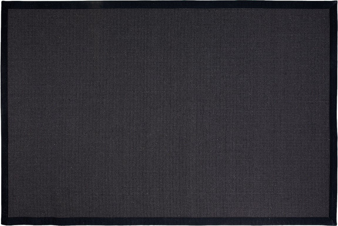 $Bilde av Sisal teppe (160x240 cm, fin vev svart)