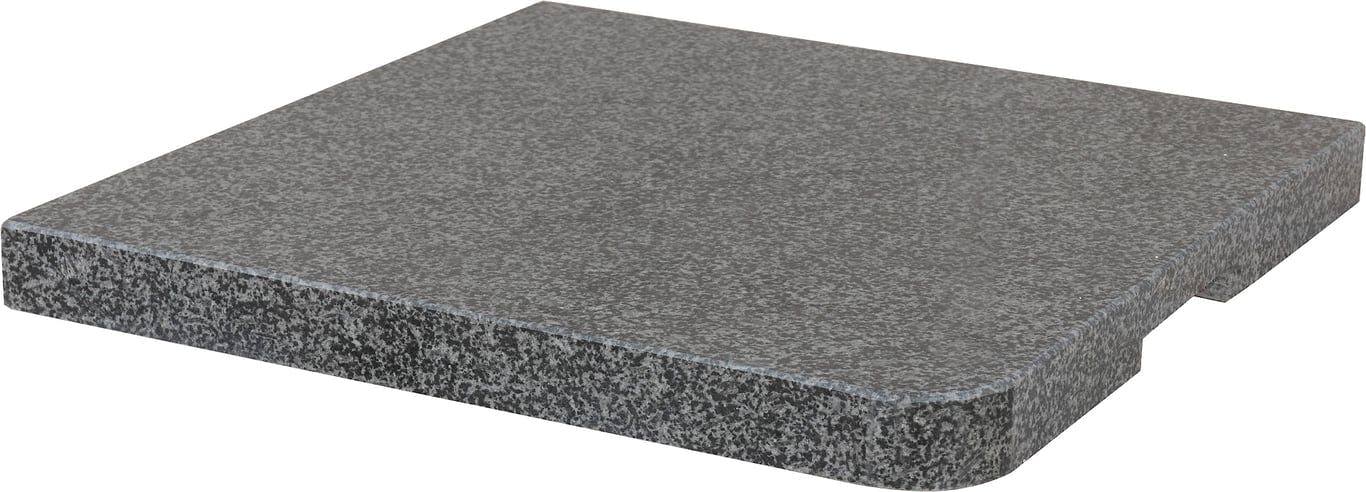 Bilde av Parasollbase 25 kg 1/4del (Mørk polert granitt)