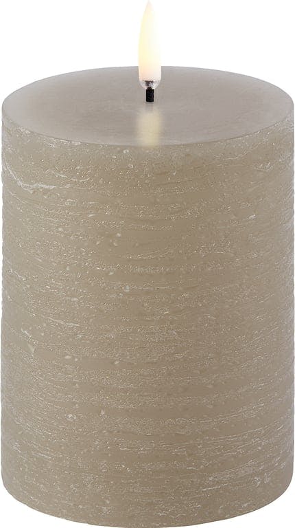 $Bilde av Uyuni lighting LED kubbelys Ø8 cm H10 cm (sandstone)