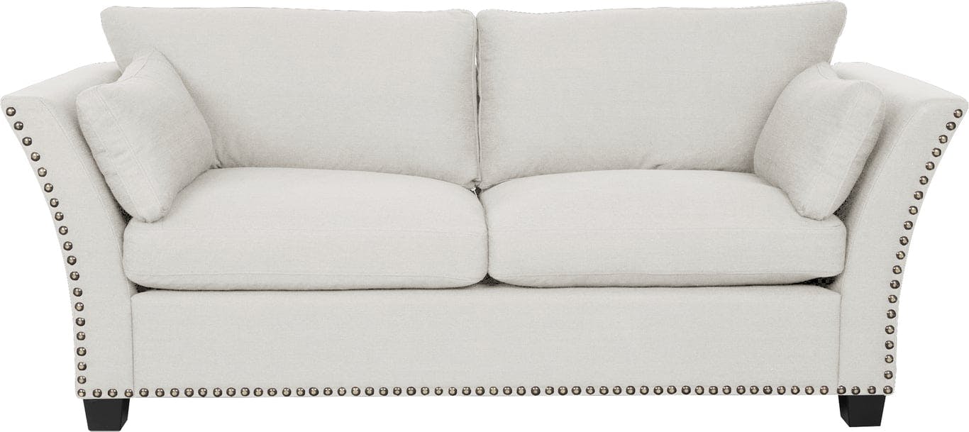 $Bilde av Bradford 2,5-seter sofa (Med nagler, stoff Zenith, duntopp)
