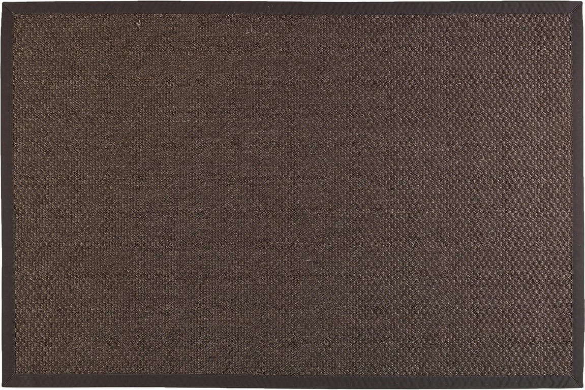 Bilde av Sisal teppe (80x300 cm, grov vev kaffe/antrasitt )