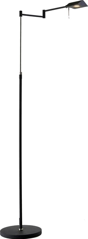 $Bilde av Canton gulvlampe (stål, sort)