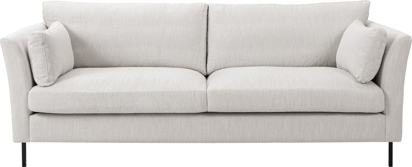 $Bilde av Sone dyp 3-seter sofa (Modulsofa. 3 seter i stoff Lava uni, armlene W5, med duntopp.)