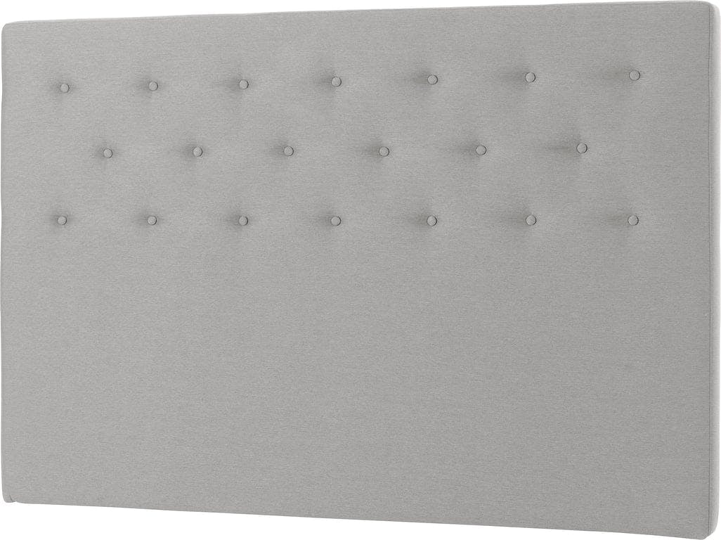 Bilde av Odel sengegavl knappet (Bris lys grå, 160 cm)