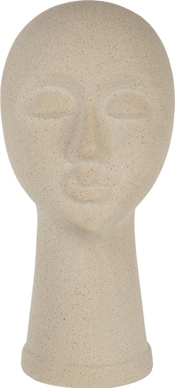 $Bilde av Sandy dekor (grå keramikk hode H28 cm)