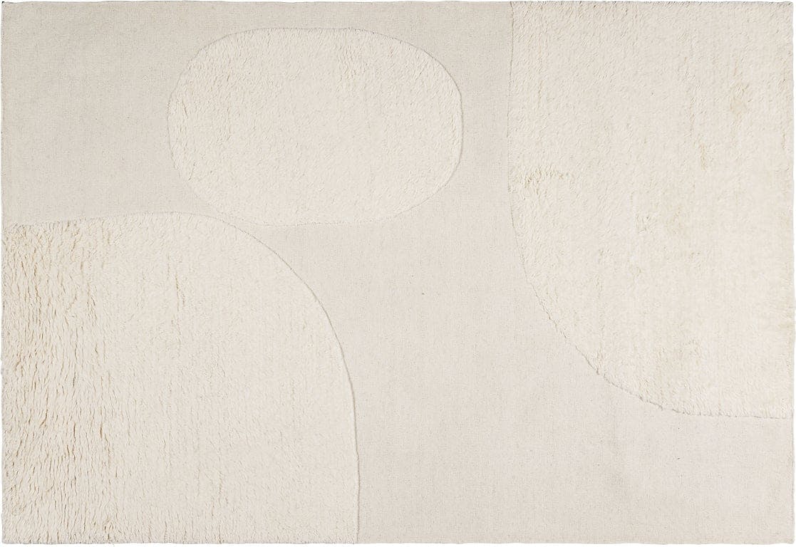 $Bilde av Sevilla teppe (200x290 cm, hvit)