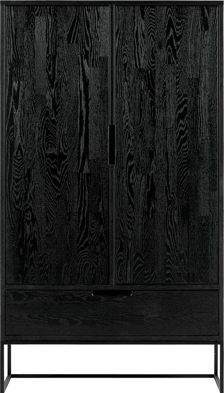 $Bilde av Silas skap (85 x 36, H 149 cm, svart ask)