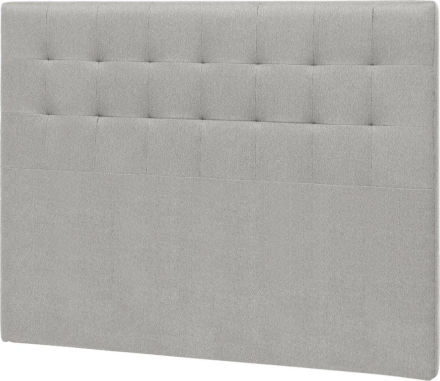 Bilde av Odel sengegavl rutet  (Bris lys grå, 180 cm)