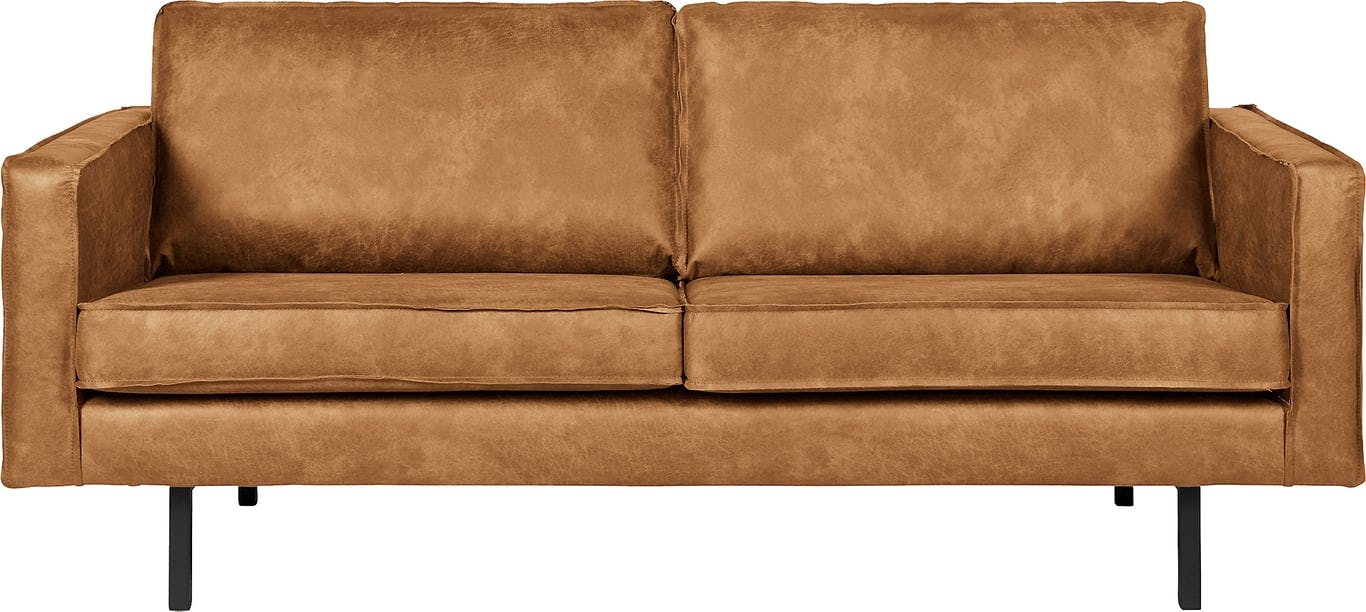 $Bilde av Rodeo 2,5-seter sofa (cognac, 70% lær, 30% polyester)