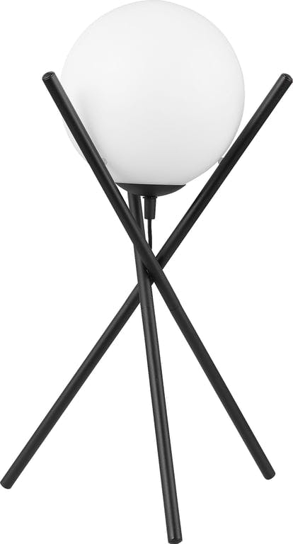 Bilde av Salvezinas bordlampe (sort/hvitt glass )