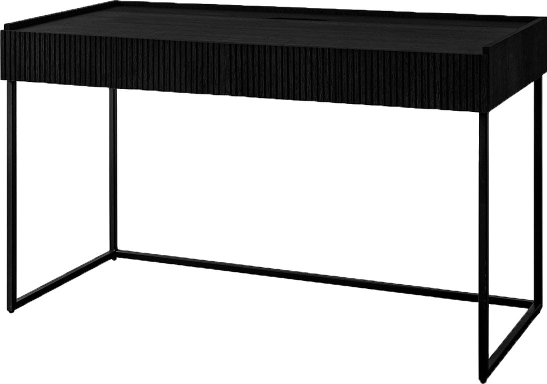 Bilde av Linea skrivebord (med metallben, sort)