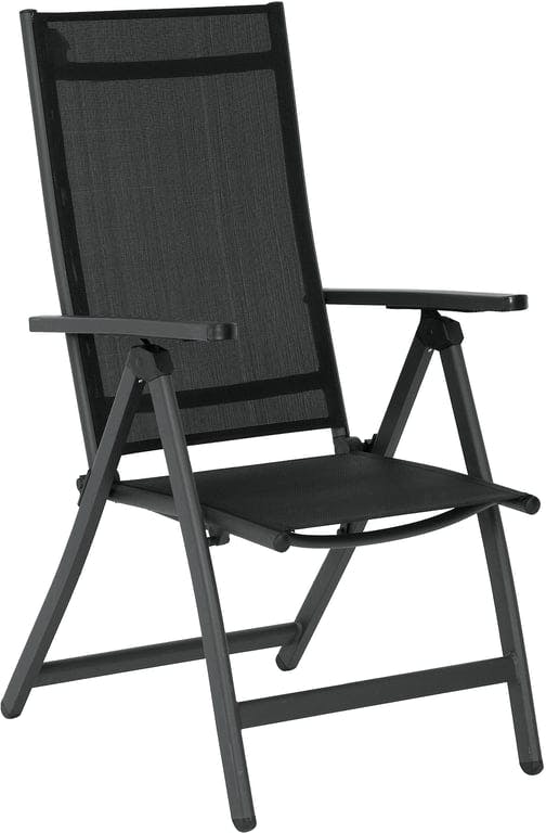 $Bilde av Sinola 5-posisjonsstol (aluminium, Textilene, B68 D57 H106 cm)