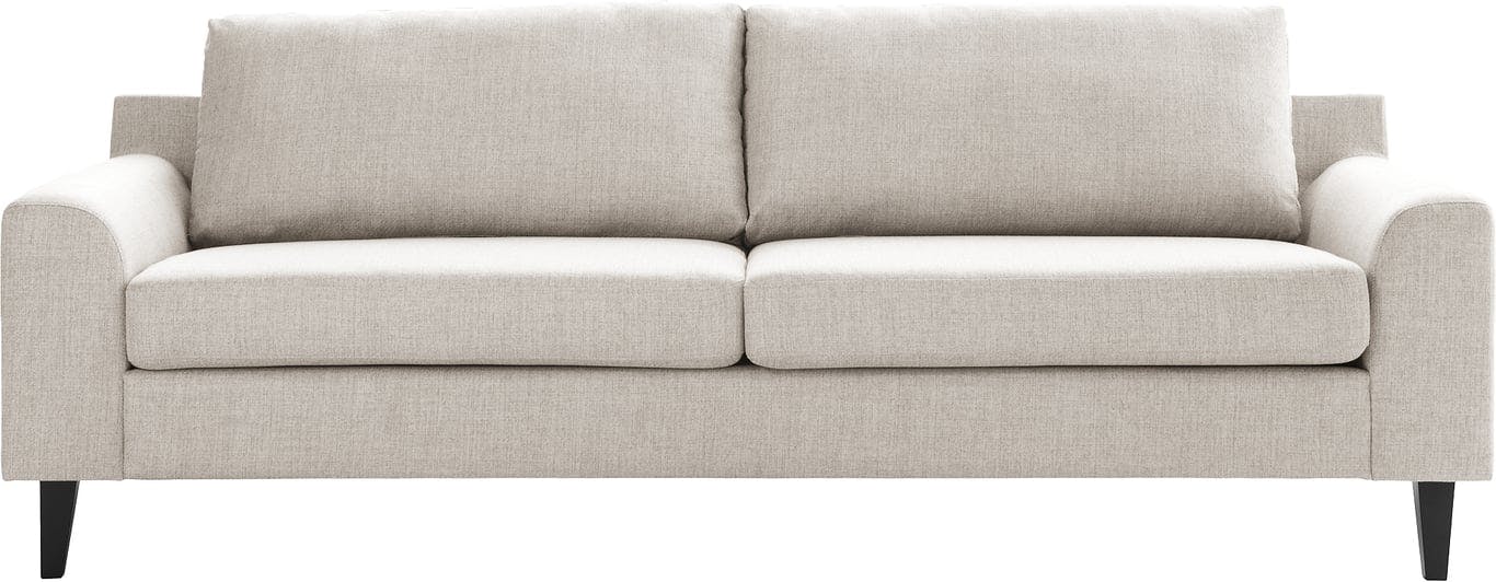 $Bilde av Freya 3-seter sofa (Med 2 seteputer, treben, stoff Iberia)