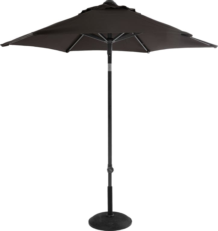 $Bilde av Solar Line parasoll (Parasoll i fargen grå, med høyde på 200 cm. Pulverlakkert aluminiumsstang i Ø38mm. Polyesterduk på 200g m2.)