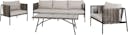 Miller sofagruppe med stoler og sofabord